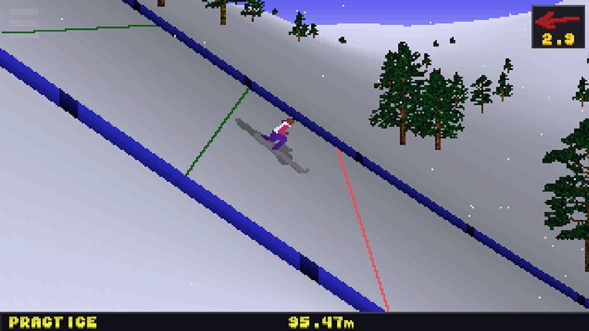 Deluxe Ski Jump 2 - DSJ 2 - gra skoki