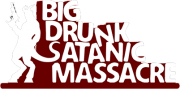 Big Drunk Satanic Massacre logo gry png
