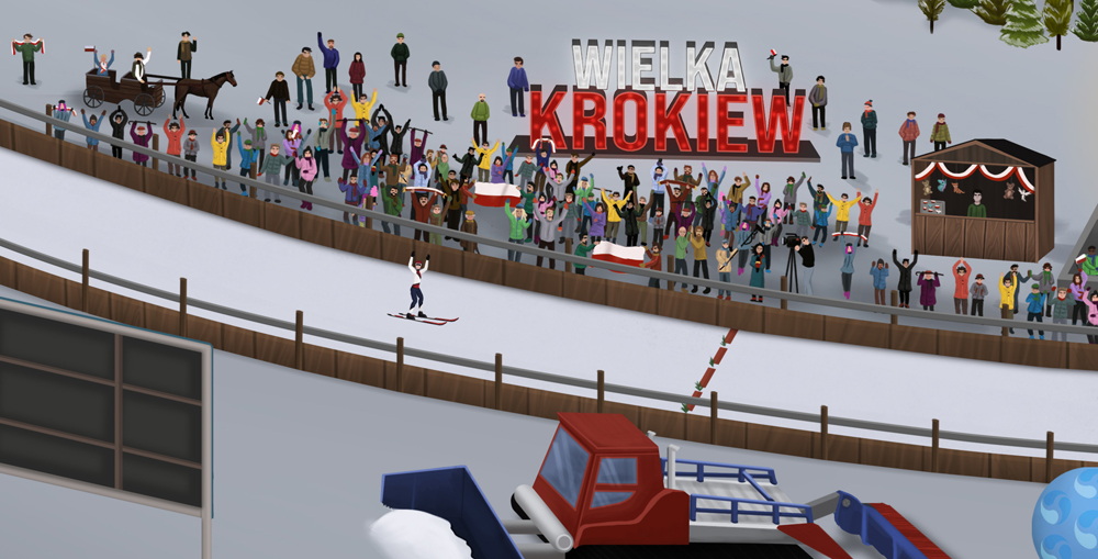 Ski Jump Simulator - gra w skoki narciarskie online game pl