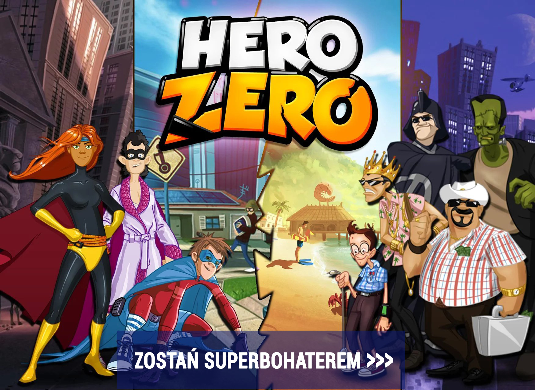 Hero Zero - gra przeglądarkowa internetowa za darmo