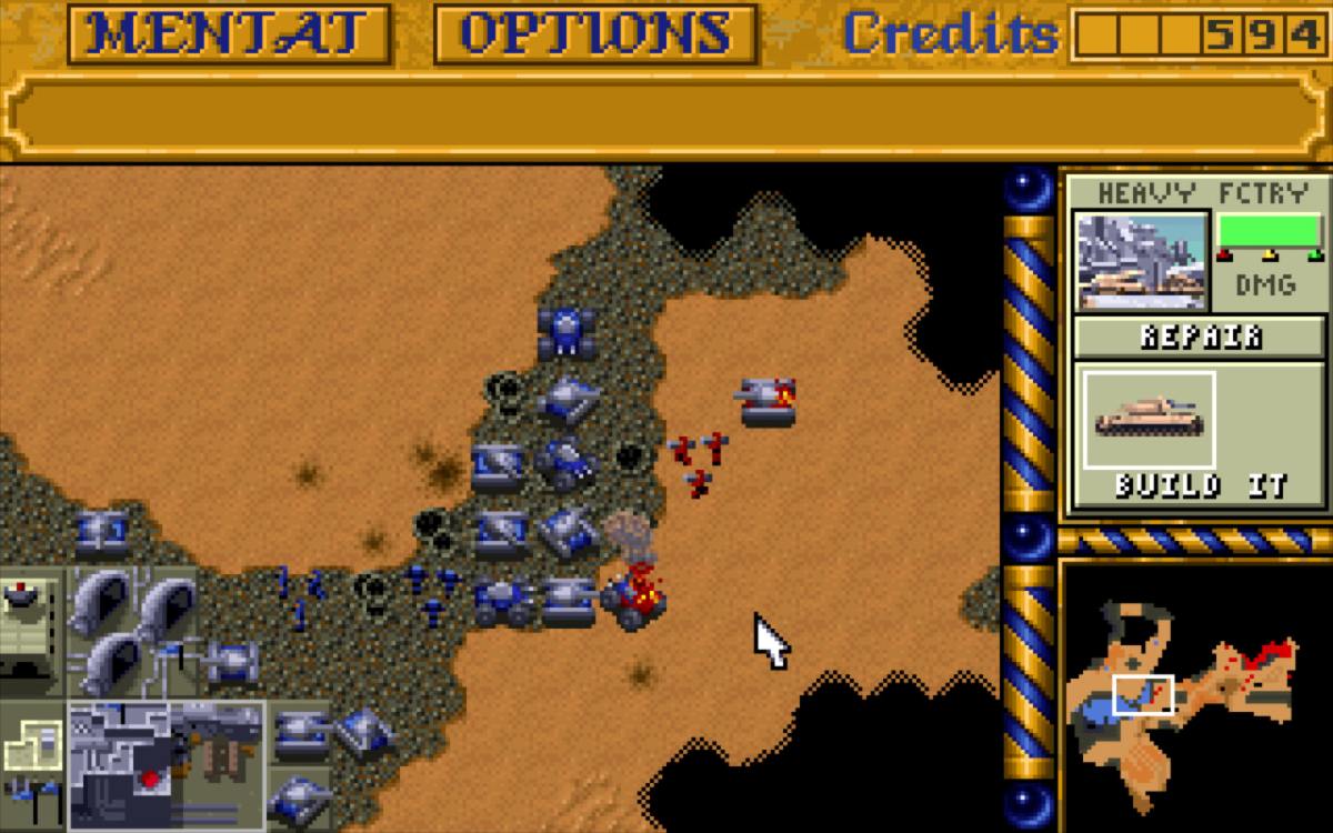 Dune 2: Battle of Arrakis - strategia MMO
