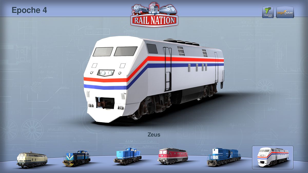 Rail Nation - gry o pociągach symulator koleii